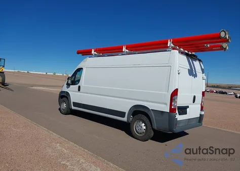 2018 Ram Promaster 2500 High Roof 159 Wb from USA, damaged, VIN 3C6TRVDG0JE154828